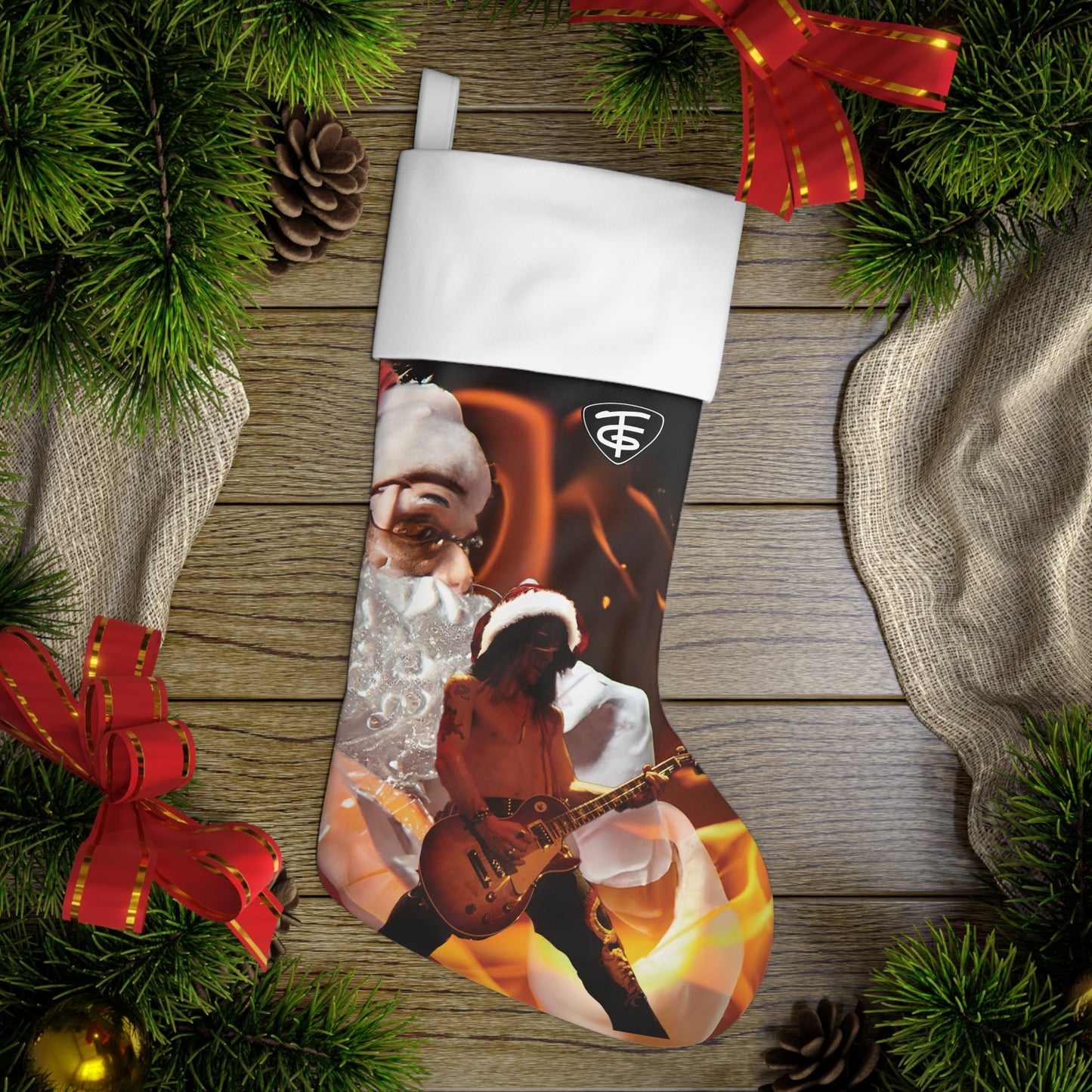 TFG - HAIL SANTA - Holiday Stocking