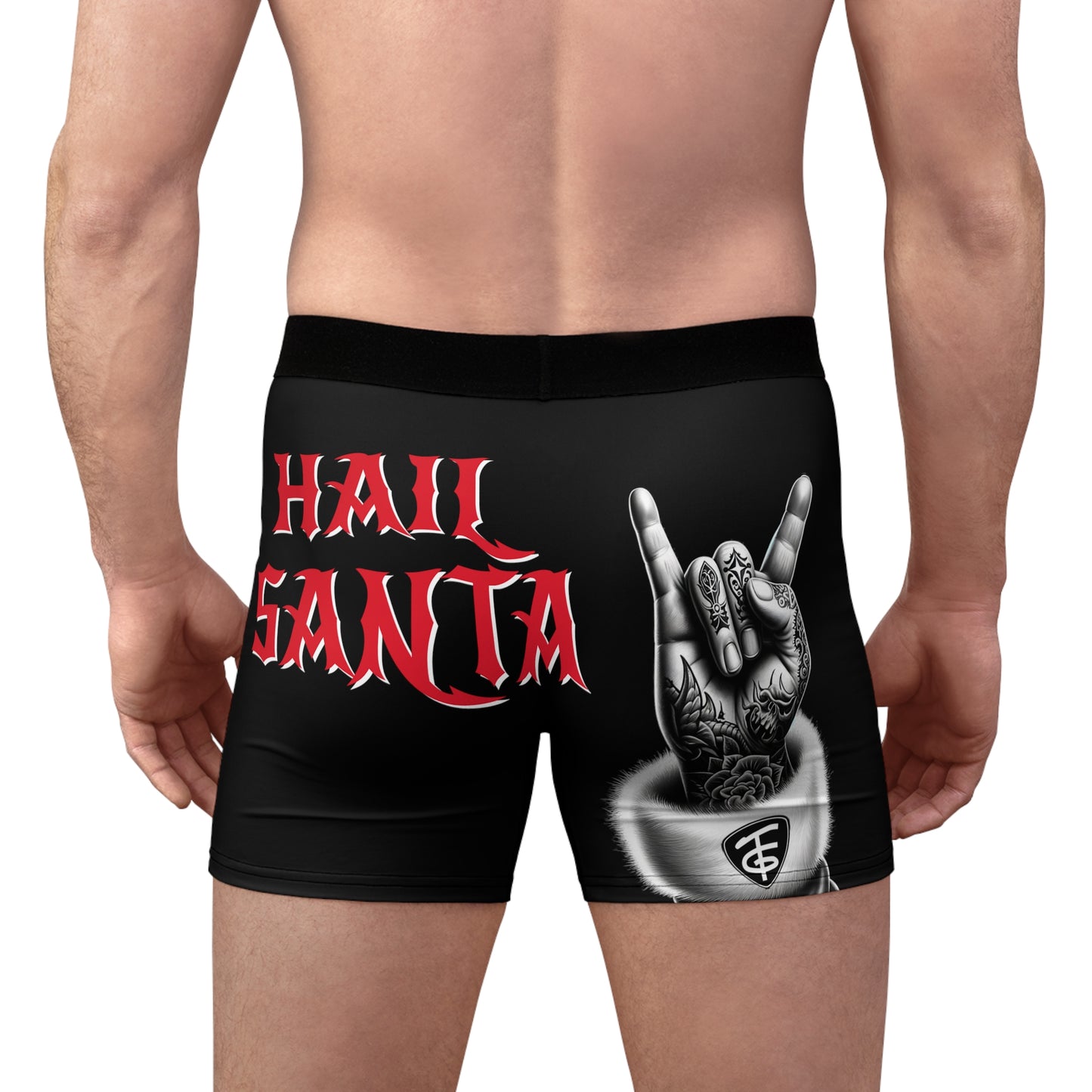 TFG Logo Hail Santa MF Men's Boxer Briefs