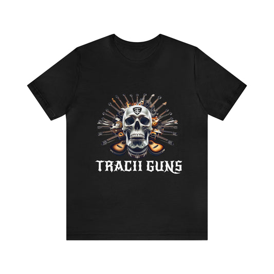 TFG LOGO - Skull Guitar V2 - Unisex Jersey Short Sleeve Tee