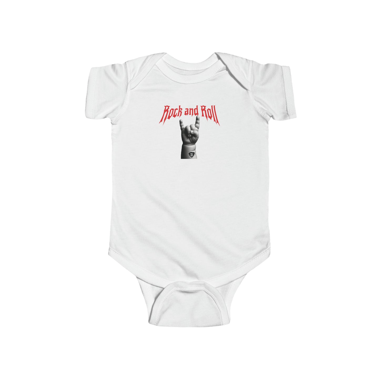 TFG - Rock and Roll Baby Arm Salute - Infant Fine Jersey Bodysuit
