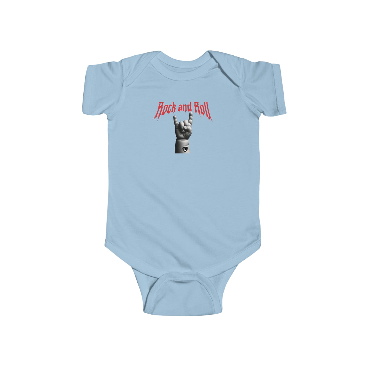 TFG - Rock and Roll Baby Arm Salute - Infant Fine Jersey Bodysuit