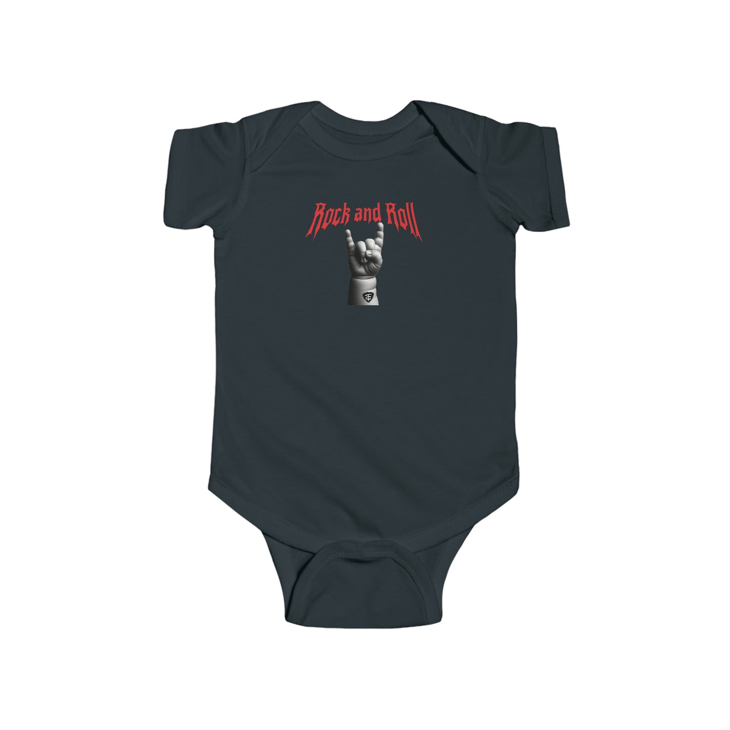 TFG - Rock and Roll Baby Arm Salute - Infant Fine Jersey Bodysuit