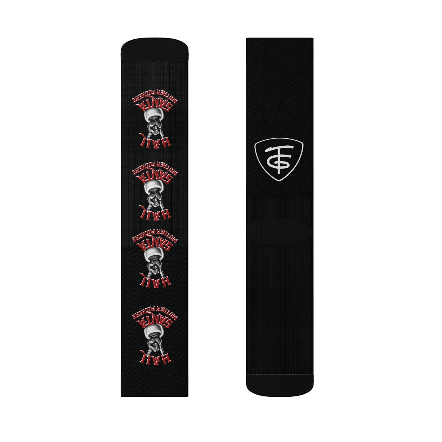 HAIL SANTA MF - TFG Socks