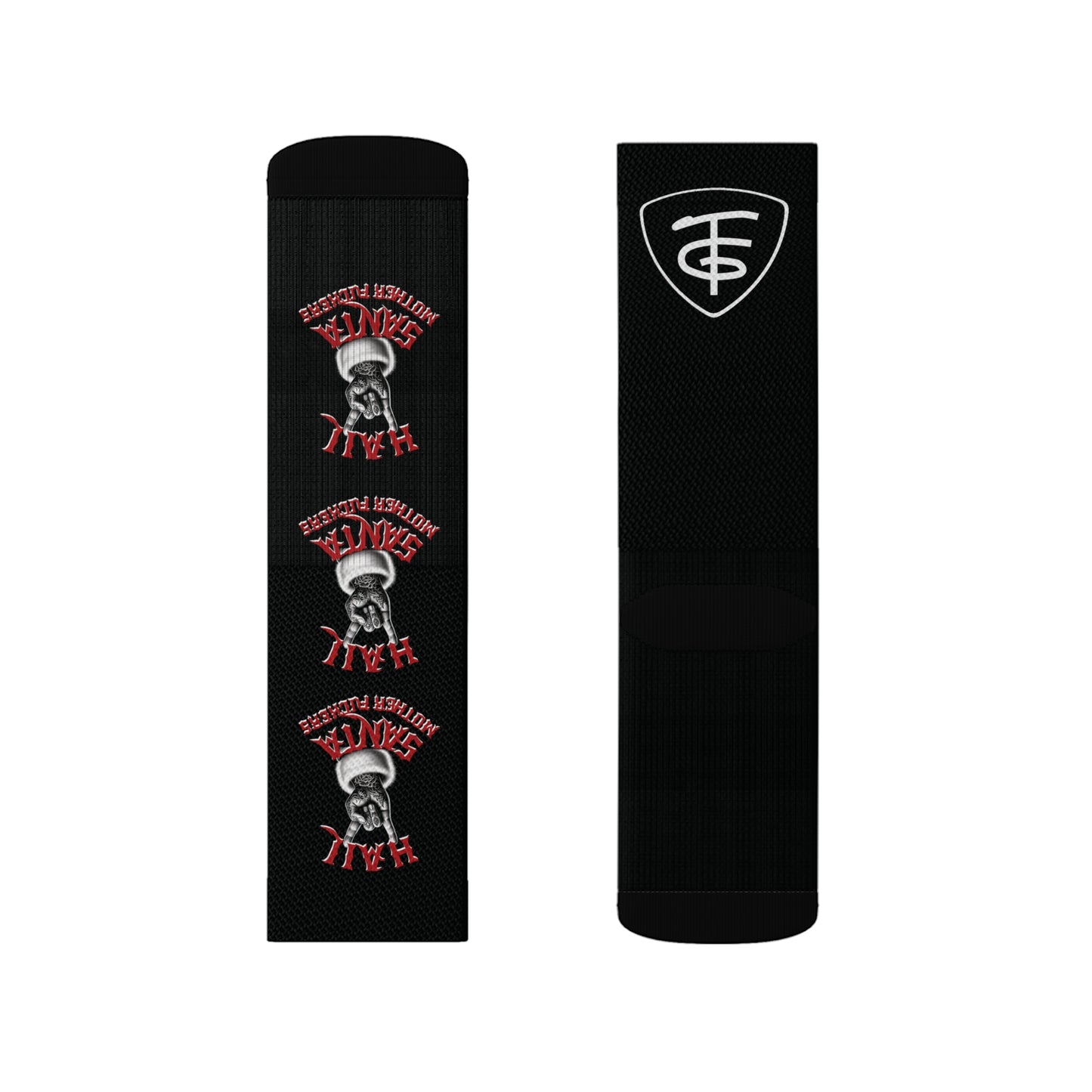 HAIL SANTA MF - TFG Socks
