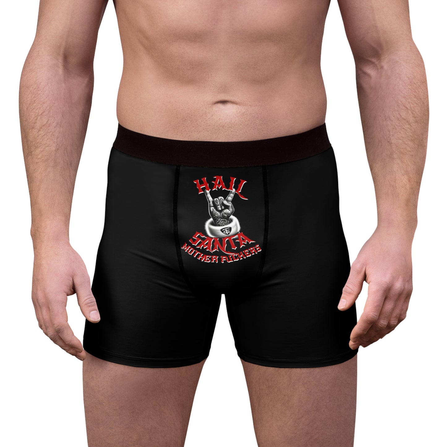 TFG Logo Hail Santa MF Men's Boxer Briefs
