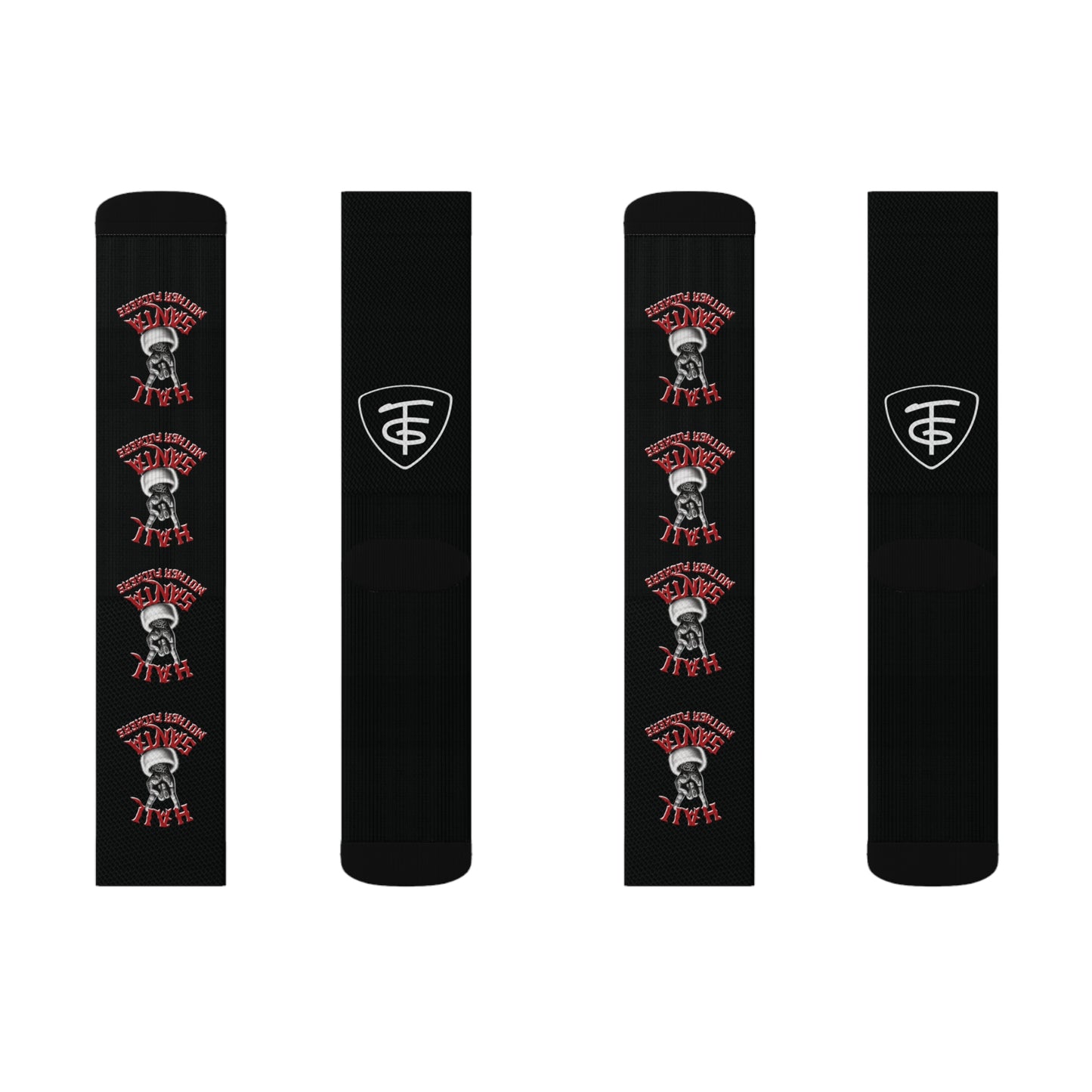 HAIL SANTA MF - TFG Socks