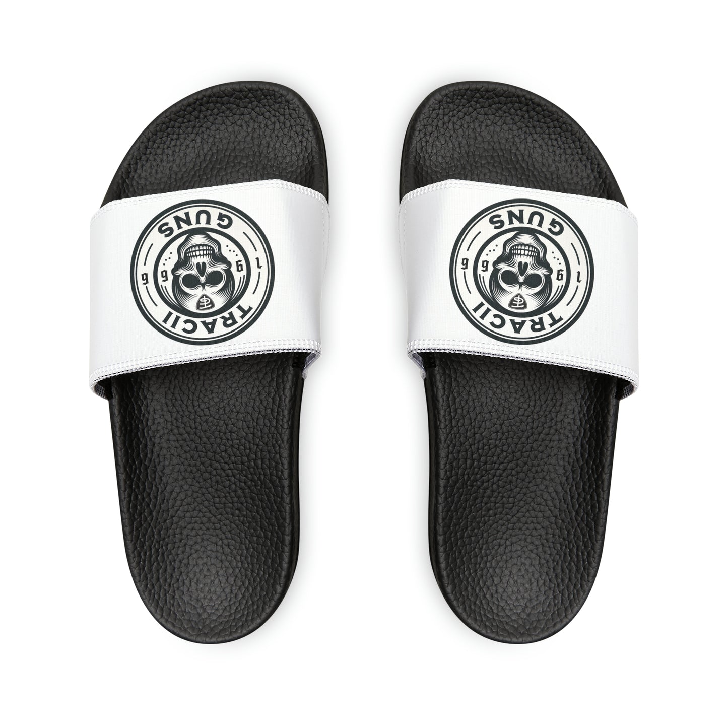 TFG Logo Circle Skull Men's Slide Sandals