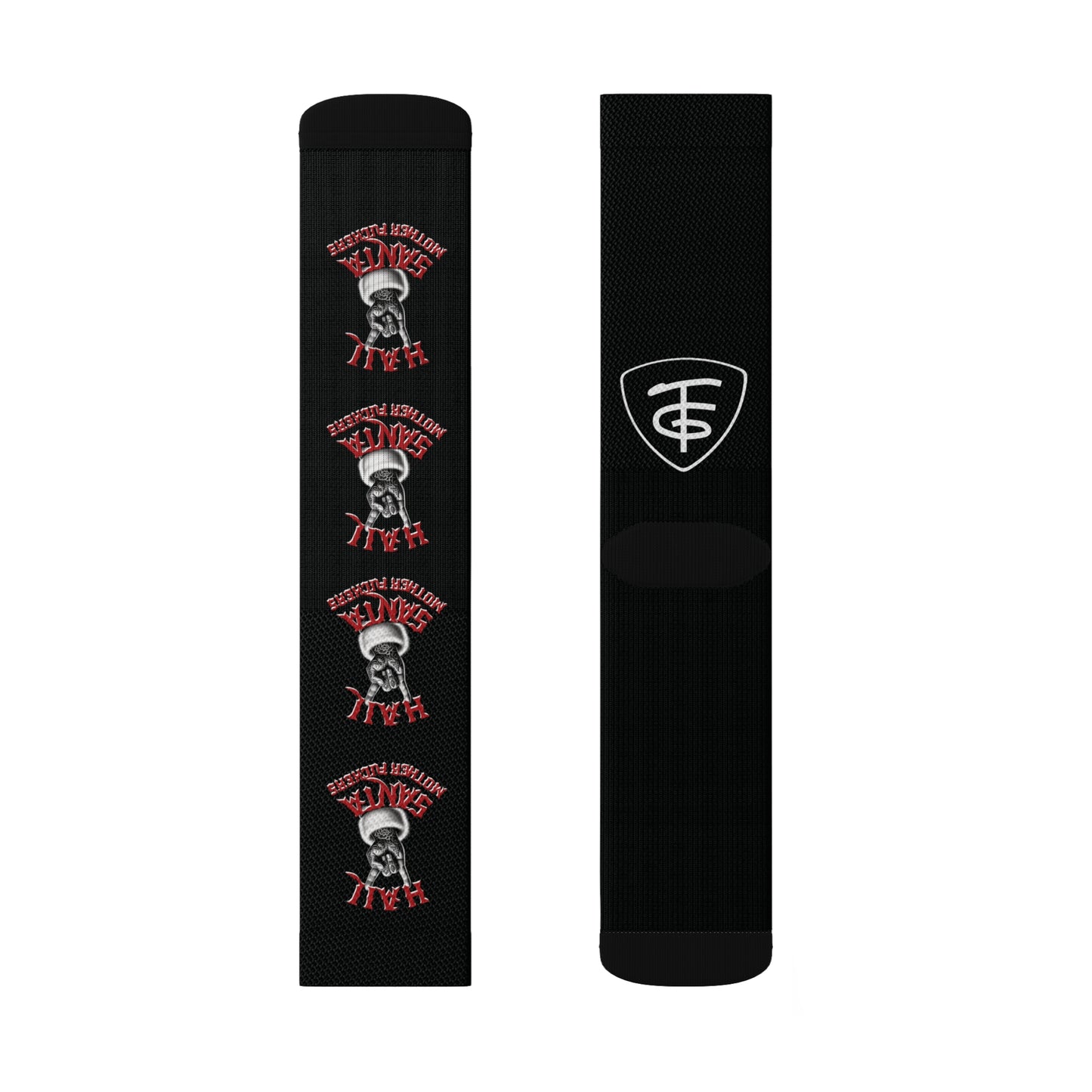 HAIL SANTA MF - TFG Socks