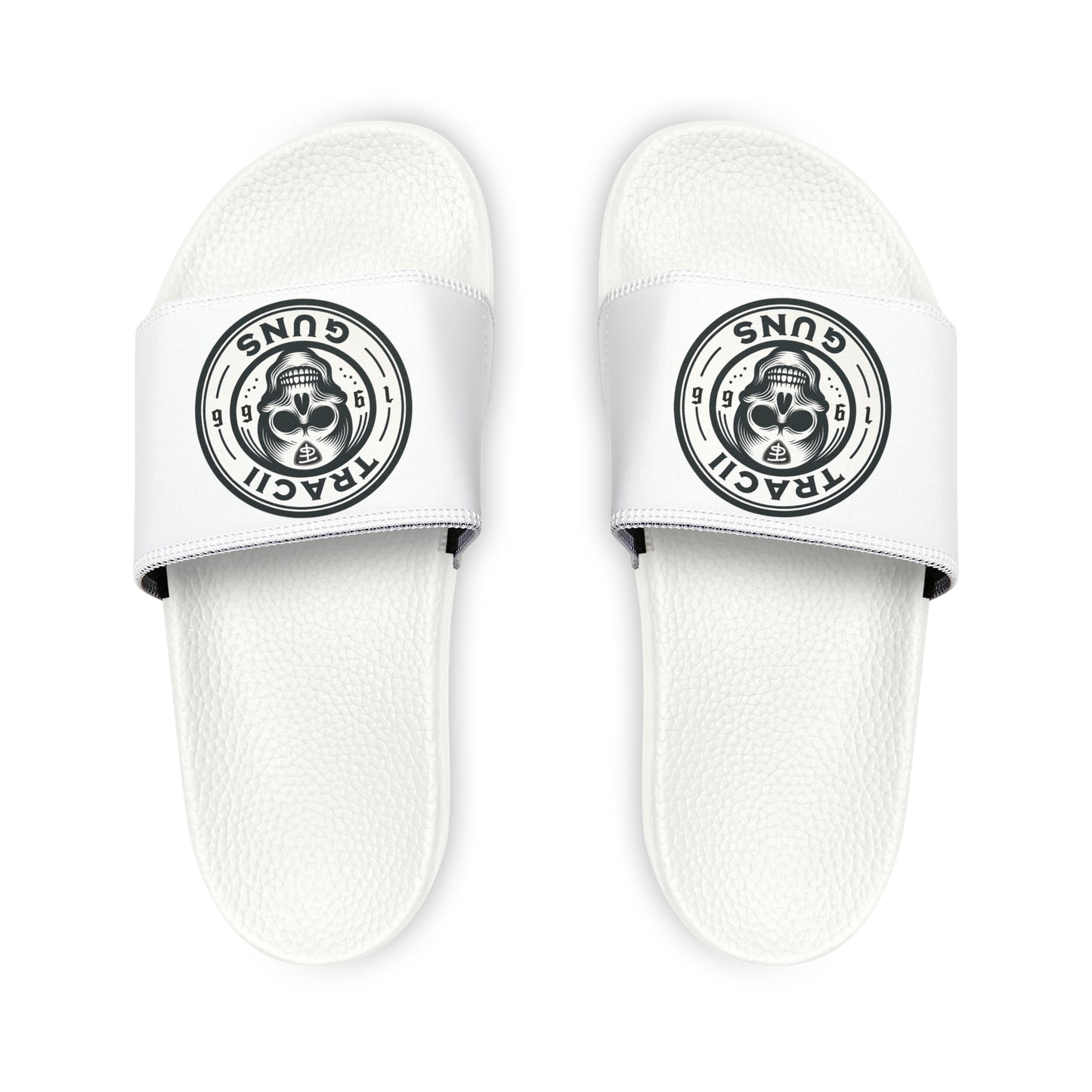 TFG Logo Circle Skull Men's Slide Sandals