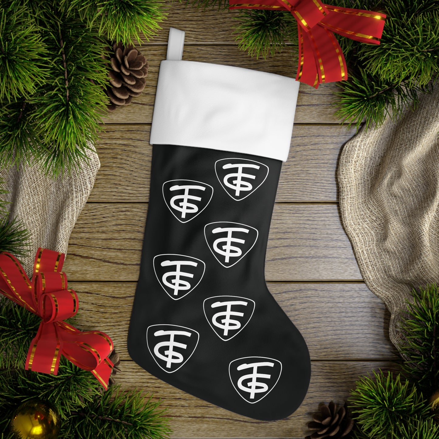 TFG - Logo Holiday Stocking