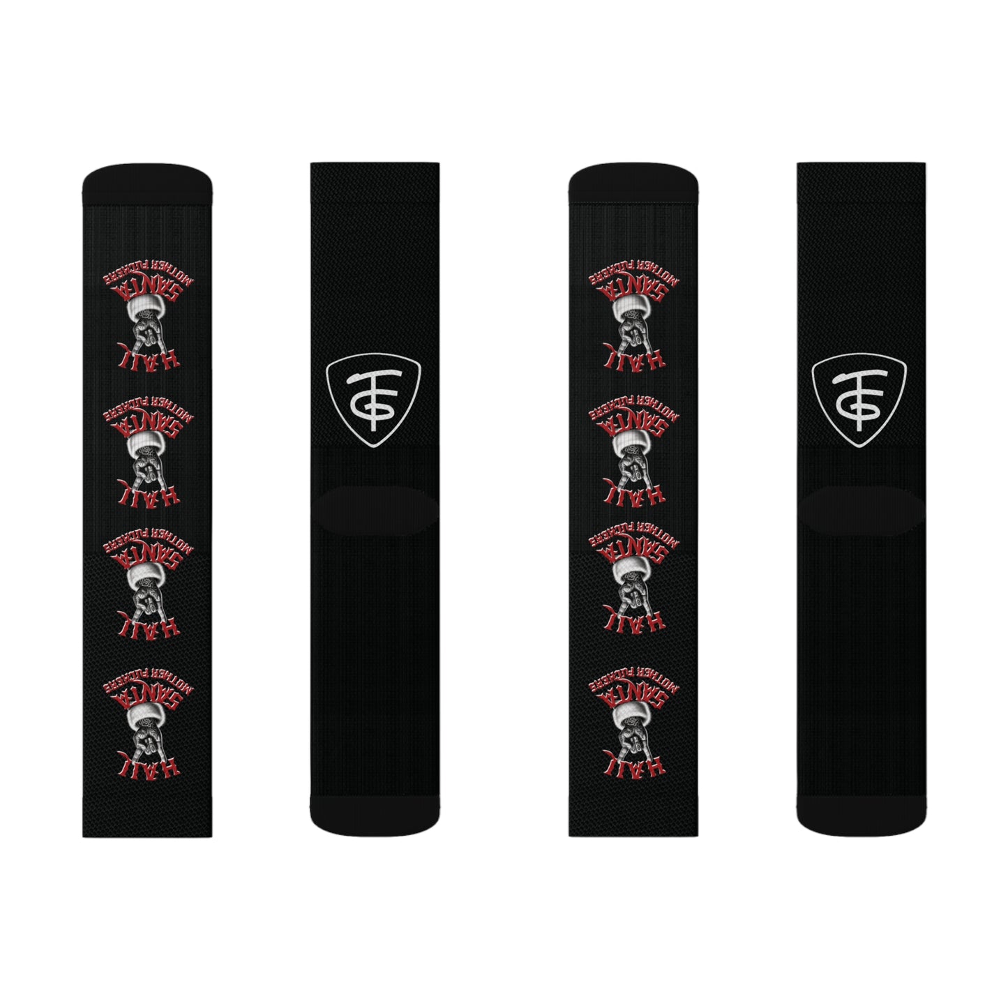 HAIL SANTA MF - TFG Socks