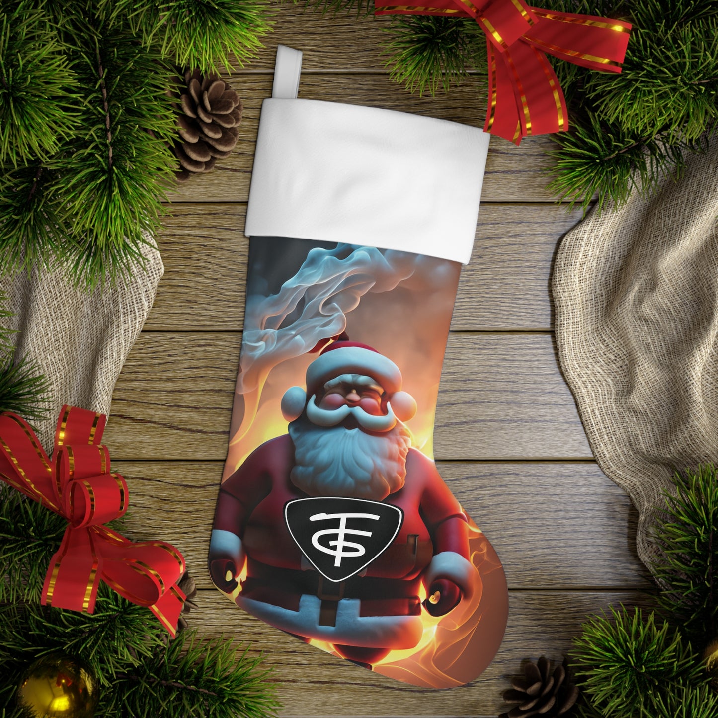 TFG - HAIL SANTA - Holiday Stocking
