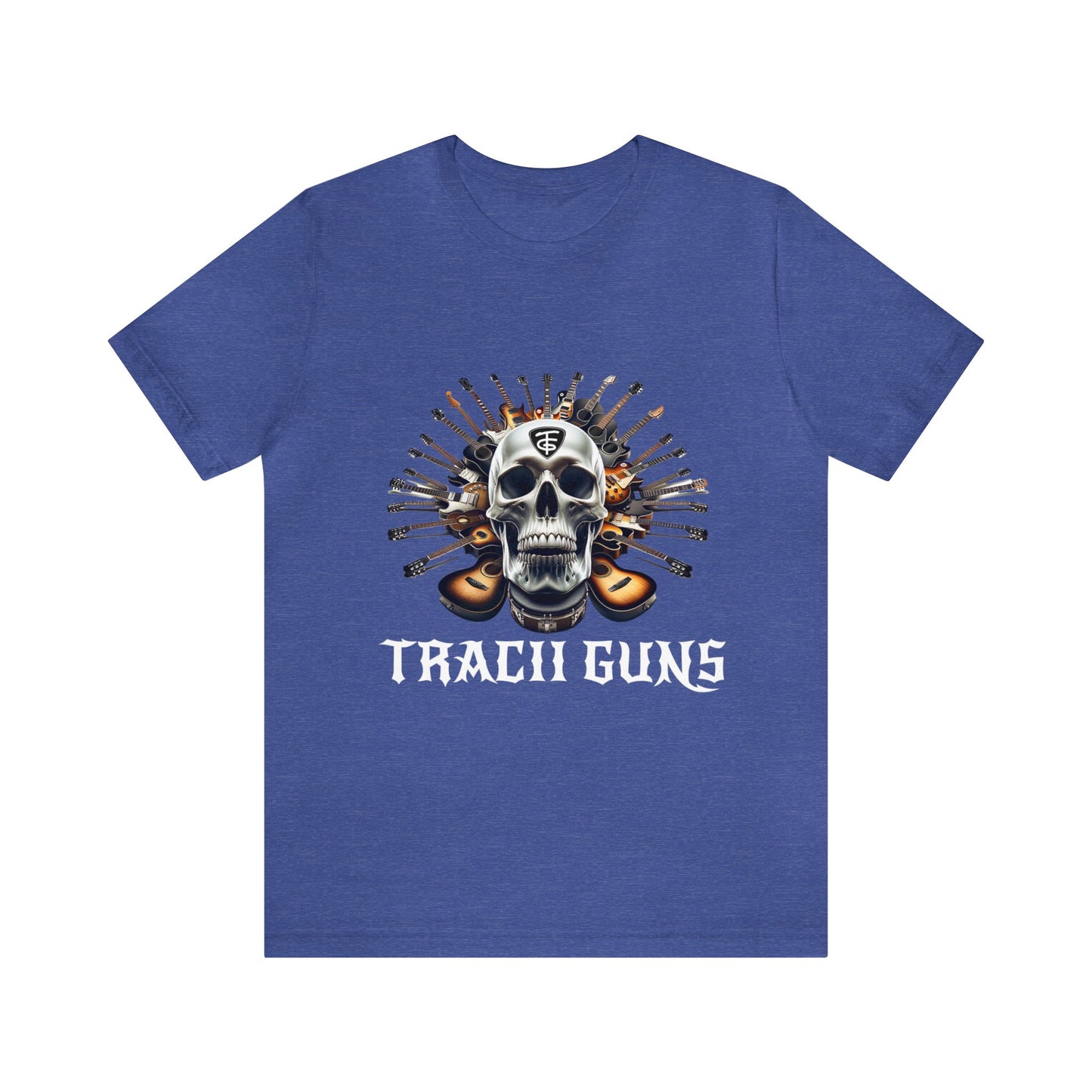 TFG LOGO - Skull Guitar V2 - Unisex Jersey Short Sleeve Tee
