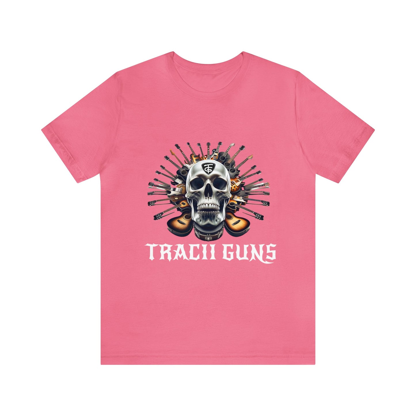 TFG LOGO - Skull Guitar V2 - Unisex Jersey Short Sleeve Tee